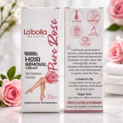 LA BOLIA PURE ROSE HAIR REMOVAL CREAM